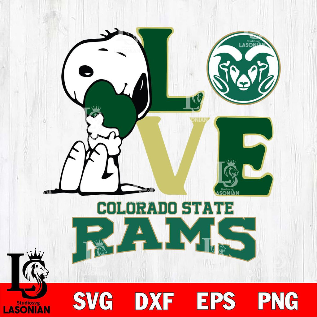 Colorado State Rams Snoopy Sport 10 – lasoniansvg