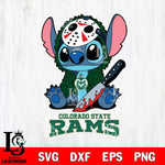 Colorado State Rams Stitch Jason Voorhees Svg Eps Dxf Png File, NCAA svg, Digital Download, Instant Download