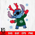 Colorado State Rams Stitch Santa Christmas Svg Eps Dxf Png File, Digital Download, Instant Download