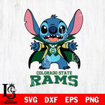 Colorado State Rams Stitch Vampire halloween Svg Eps Dxf Png File, NCAA svg, Digital Download, Instant Download