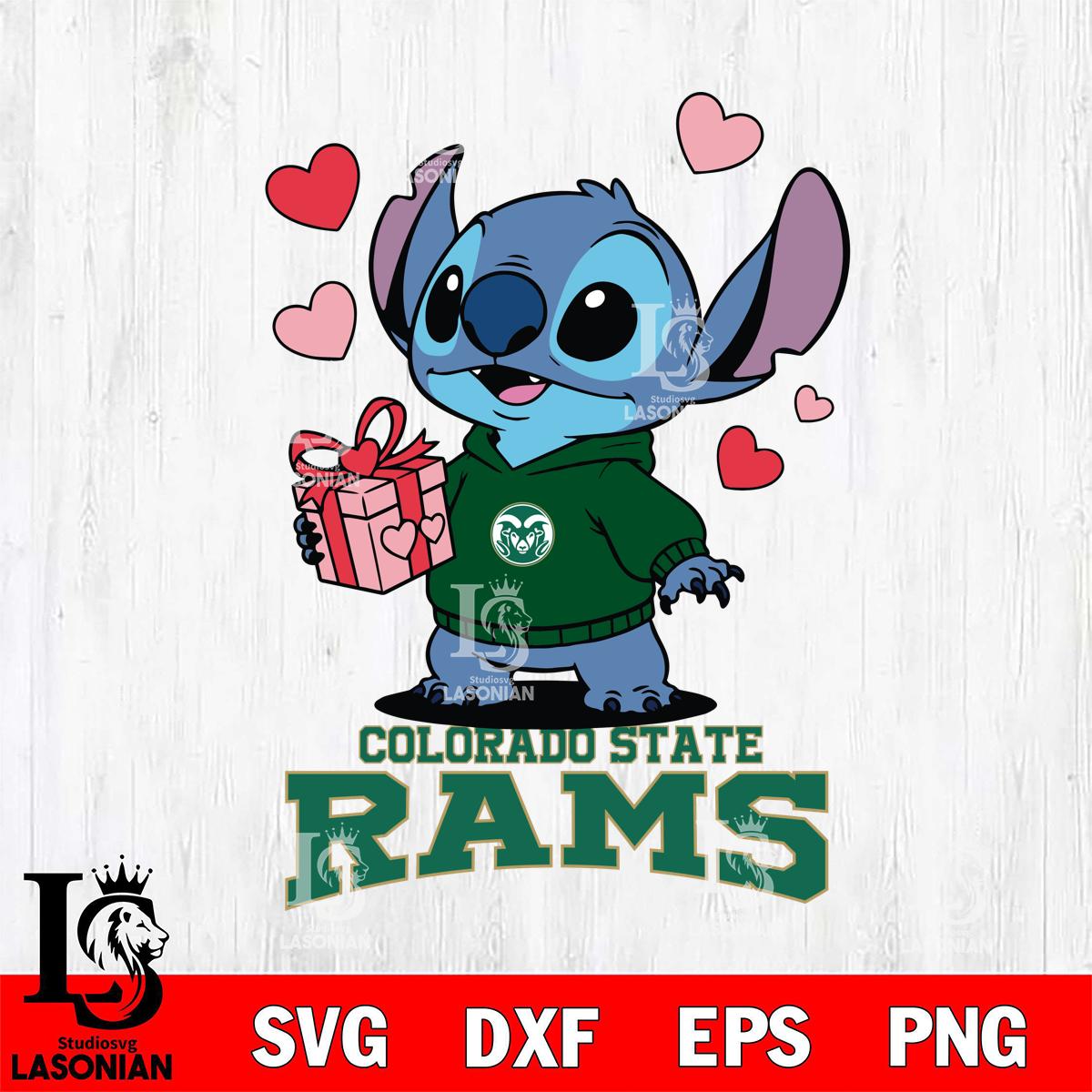 Colorado State Rams Stitch gift Digital Download, NCAA SVG DXF EPS PNG ...