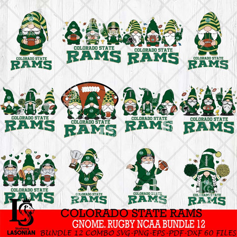 Colorado State Rams  Gnome Football NCAA Bundle File Cut, NCAA SVG, Digital Download , Criucut , Silhouette