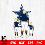 Dallas Cowboys Best Dad Ever , father day , DAD NFL 4 Svg Eps Dxf Png File, Digital Download, Instant Download