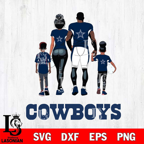 Dallas Cowboys Family Love Rugby SVG DXF EPS PNG FILE,NFL SVG, Father day Digital Download,Instant Download, Silhouette