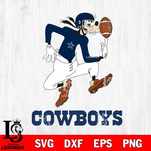Dallas Cowboys Goofy Circus Football SVG DXF EPS PNG FILE,NFL Cricut ,Football Digital Download,Instant Download, Silhouette