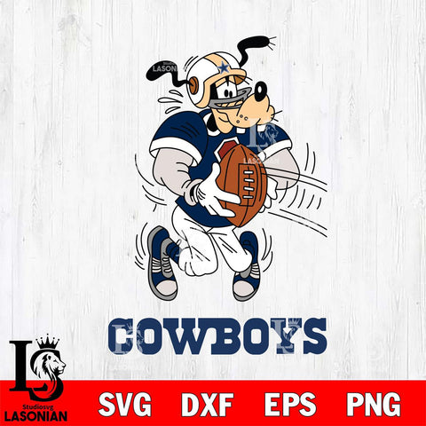 Dallas Cowboys Goofy Sport Football SVG DXF EPS PNG FILE,NFL Cricut ,Football Digital Download,Instant Download, Silhouette