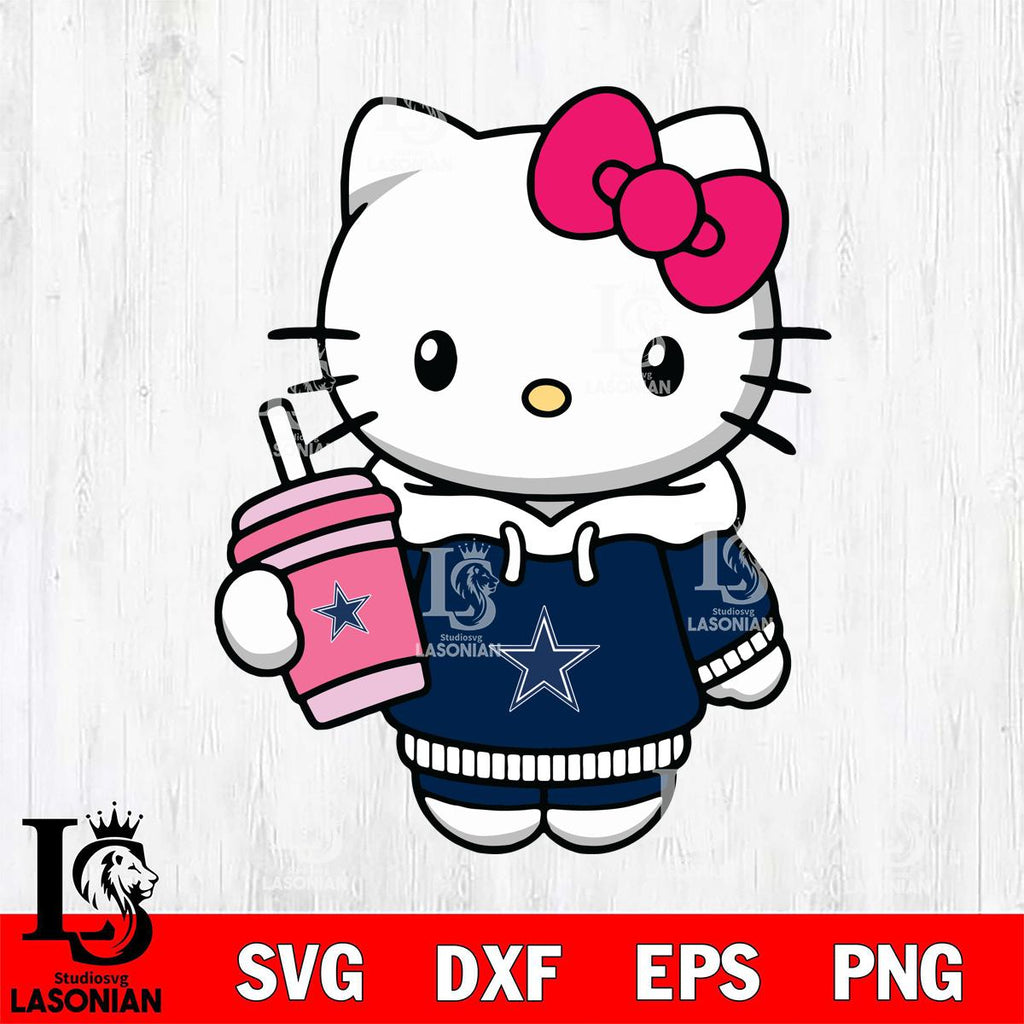 Dallas Cowboys Pretty Hello Kitty lasoniansvg Dallas Cowboys Pretty Hello Kitty lasoniansvg