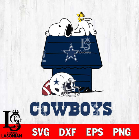 Dallas Cowboys Snoopy Chill Football SVG DXF EPS PNG FILE,Snoopy File Cut, Nfl Digital Download,Instant Download, Silhouette