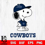 Dallas Cowboys Snoopy Football sport SVG DXF EPS PNG FILE,Snoopy File Cut, Nfl Digital Download,Instant Download, Silhouette