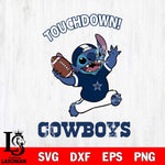 Dallas Cowboys Stitch Touchdown SVG DXF EPS PNG FILE, NFL File Cut, Digital Download,Instant Download, Silhouette, Cricut
