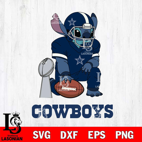 Dallas Cowboys Stitch Vince Lombardi Trophy SVG DXF EPS PNG FILE, NFL File Cut, Digital Download,Instant Download, Silhouette, Cricut