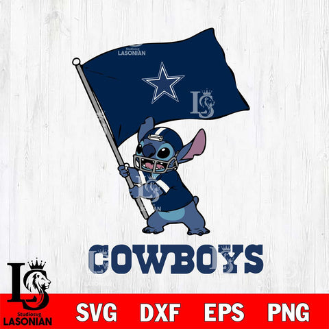 Dallas Cowboys Stitch flag SVG DXF EPS PNG FILE, NFL File Cut, Digital Download,Instant Download, Silhouette, Cricut