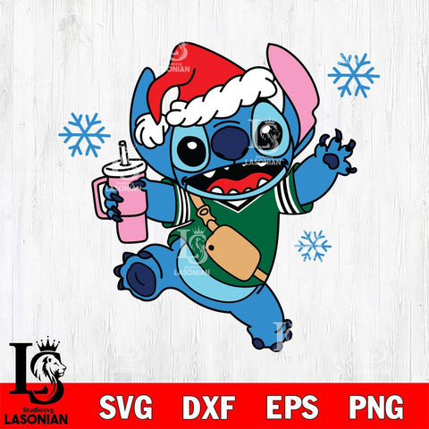 Dallas Stars Christmas Stitch With Tumbler Svg Eps Dxf Png File, Digital Download, Instant Download