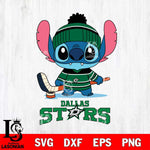 Dallas Stars Stitch Sport NHL Hockey SVG DXF EPS PNG FILE,NHL File Cut,Disney Digital Download,Instant Download, Silhouette