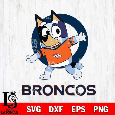 Denver Broncos Bandit Heeler Rugby Svg Eps Dxf Png File, Digital Download ,Instant Download, Cricut File