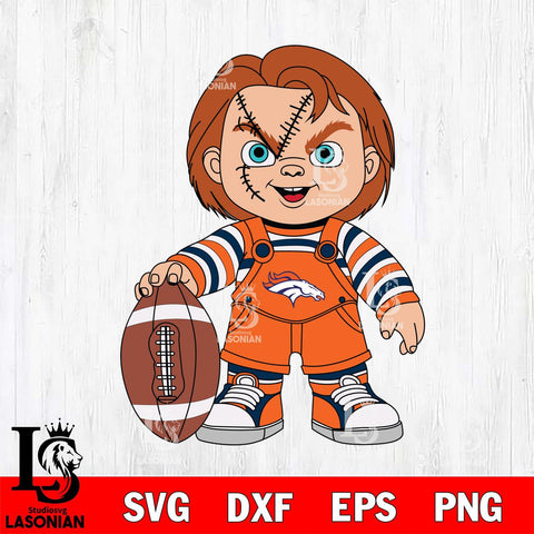 Denver Broncos Chucky Horror 7 Svg Eps Dxf Png File, NFL svg, Digital Download, Instant Download
