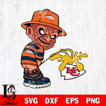 Denver Broncos Freddy Krueger Piss On Kansas City Chiefs Svg Eps Dxf Png File, Digital Download, Instant Download
