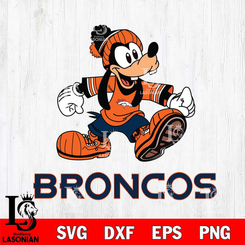 Denver Broncos Goofy Funny Cricut, NFL SVG DXF EPS PNG FILE, Digital Download,Instant Download, Silhouette