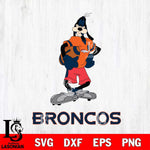 Denver Broncos Goofy Player SVG DXF EPS PNG FILE,NFL Cricut ,Football Digital Download,Instant Download, Silhouette