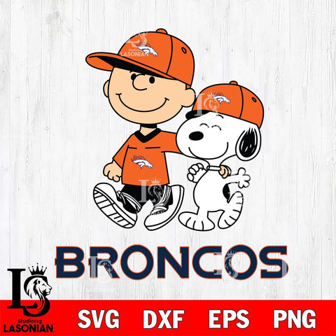 Denver Broncos Peanuts Snoopy Friends SVG DXF EPS PNG FILE,Snoopy File Cut, Nfl Digital Download,Instant Download, Silhouette