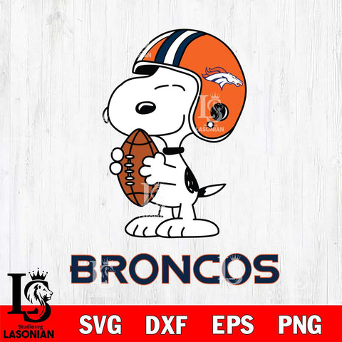 Denver Broncos Snoopy Rugby Svg Eps Dxf Png File, NFL svg , Digital Download , Instant Download, Cricut File