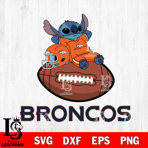 Denver Broncos Stitch Big NFL football SVG DXF EPS PNG FILE, NFL File Cut, Digital Download,Instant Download, Silhouette, Cricut