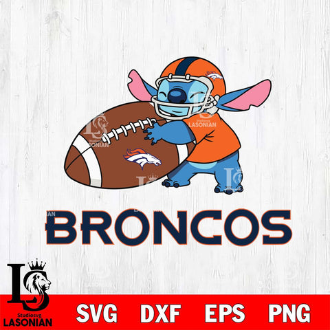 Denver Broncos Stitch Sport SVG DXF EPS PNG FILE, Stitch File Cut,NFL Digital Download,Instant Download, Silhouette