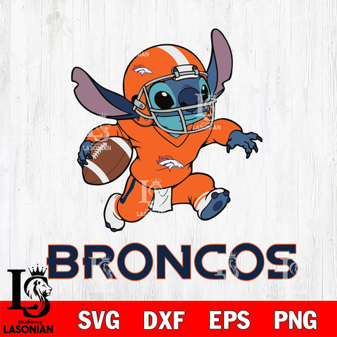 Denver Broncos Stitch Super Sport SVG DXF EPS PNG FILE, NFL File Cut, Digital Download,Instant Download, Silhouette, Cricut
