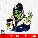 Denver Nuggets Boujee Grinch 9 Svg Eps Dxf Png File, Digital Download, Instant Download