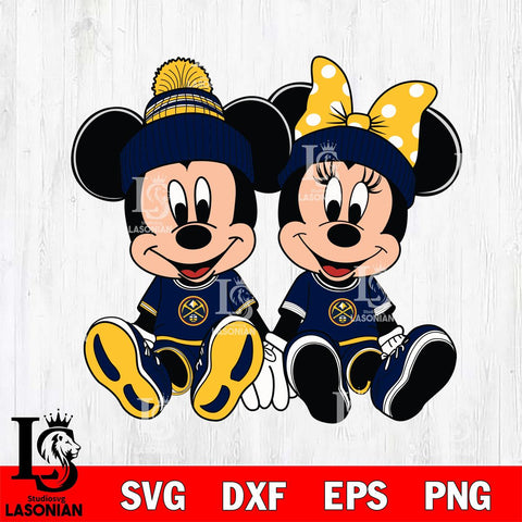 Denver Nuggets Mickey Minne 3 Nba Svg Eps Dxf Png File, NBA svg, Digital Download, Instant Download