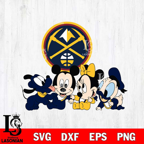 Denver Nuggets Mickey Minne 5 Nba Svg Eps Dxf Png File, NBA svg, Digital Download, Instant Download