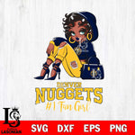 Denver Nuggets #1 beauty Black Fan Girl