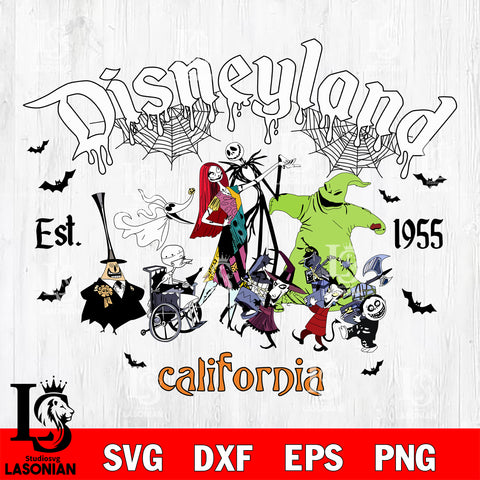 Design disneyland california SVG DXF EPS PNG FILE,Halloween File Cut, NCAA Digital Download,Instant Download,Christmas Silhouette