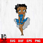Detroit Lions Betty Boop Sexy Cheering SVG Svg Eps Dxf Png File, Digital Download, Instant Download