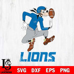 Detroit Lions Goofy Circus Football SVG DXF EPS PNG FILE,NFL Cricut ,Football Digital Download,Instant Download, Silhouette