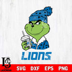 Detroit Lions Grinch Cofffe Christmas Svg Eps Dxf Png File,Cricut svg files, Digital Download, Instant Download