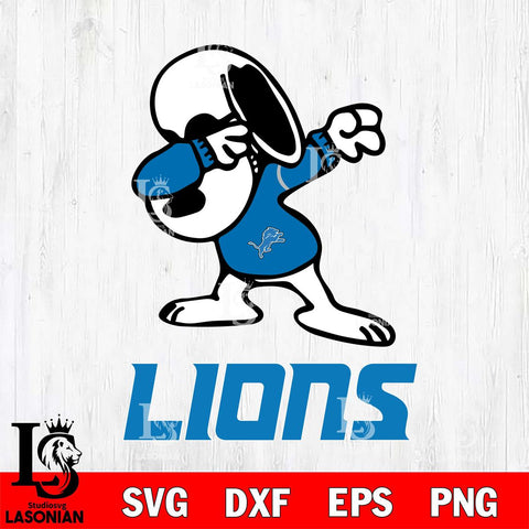 Detroit Lions Snoopy Sport 3 Svg Eps Dxf Png File, NFL svg, Digital Download, Instant Download