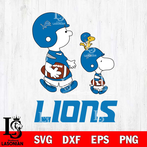 Detroit Lions Snoopy Sport Svg Eps Dxf Png File, NFL svg, Digital Download, Instant Download