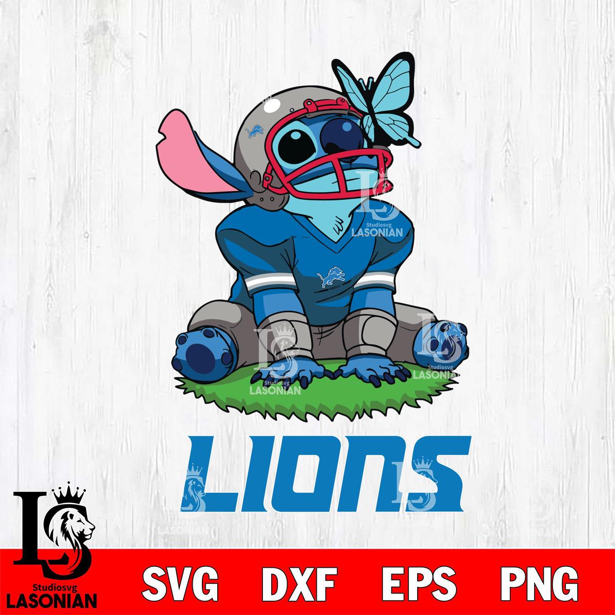 Detroit Lions Stitch Rugby Ball Sport – lasoniansvg