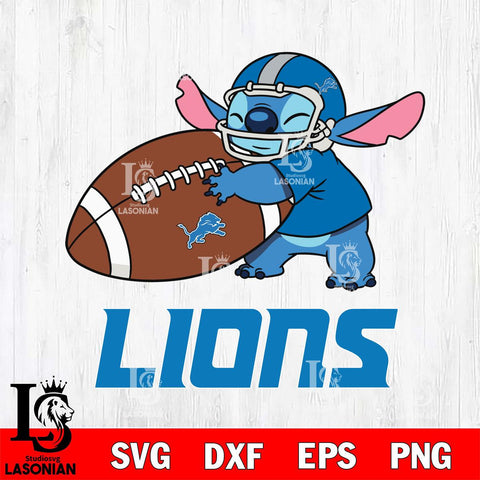 Detroit Lions Stitch Sport SVG DXF EPS PNG FILE, Stitch File Cut,NFL Digital Download,Instant Download, Silhouette