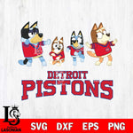 Detroit Pistons Bluey Dance Mode Squats Svg Eps Dxf Png File, Digital Download, Instant Download