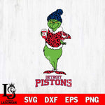 Detroit Pistons Grinch Leopard Coffee Svg Eps Dxf Png File, Digital Download, Instant Download