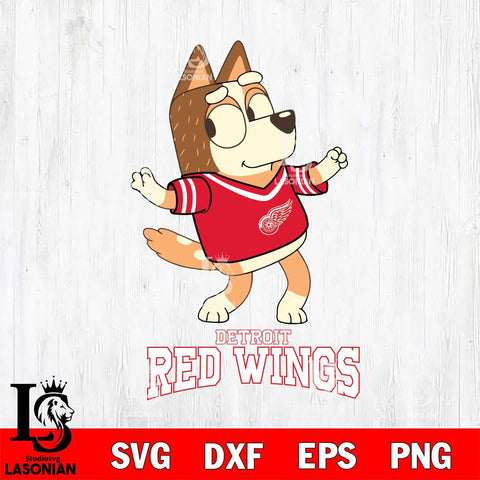 Detroit Red Wings Chilli Dance Svg Eps Dxf Png File, Digital Download, Instant Download