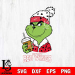 Detroit Red Wings Grinch hat Svg Eps Dxf Png File, Digital Download, Instant Download