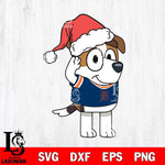 Detroit Tigers Bluey Jack Christmas Svg Eps Dxf Png File, Digital Download, Instant Download