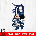 Detroit Tigers Glamorous Minnie Svg Eps Dxf Png File, Digital Download, Instant Download