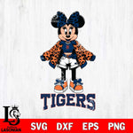 Detroit Tigers Style Minnie Disney Svg Eps Dxf Png File, Digital Download, Instant Download