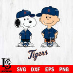 Detroit Tigers snoopy and charlie brown baseball Svg Eps Dxf Png File, MLB File Cut,Digital Download,Instant Download,MLB Svg Files