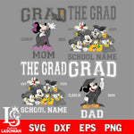 Disney Graduation 2025 bundle SVG DXF EPS PNG FILE, Graduation File Cut,Digital Download,Instant Download,Disney Svg Files