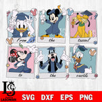 Disney Graduation 2025 SVG DXF EPS PNG FILE, Graduation File Cut,Digital Download,Instant Download,Disney Svg Files